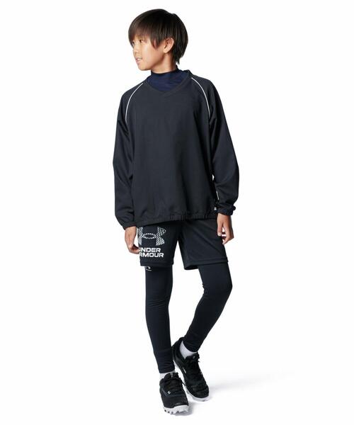 UA Vネック ジャケット（ベースボール/キッズ）（その他アウター