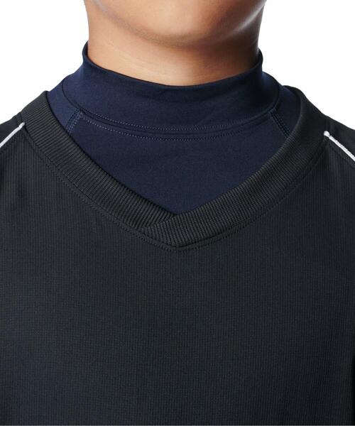 UNDER ARMOUR(アンダーアーマー)の「UA Vネック ジャケット(ベースボール/キッズ)(その他アウター・キッズ・ブラック・160cm/150cm/140cm/130cm)」の4枚目の写真