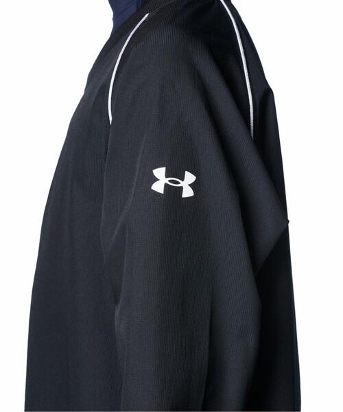 UNDER ARMOUR(アンダーアーマー)の「UA Vネック ジャケット(ベースボール/キッズ)(その他アウター・キッズ・ブラック・160cm/150cm/140cm/130cm)」の5枚目の写真