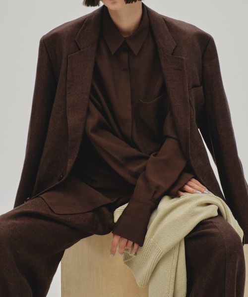 TODAYFUL（トゥデイフル）の「Backsatin Pocket Shirts（シャツ