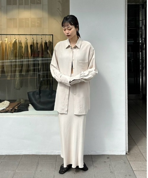 セール】Backsatin Pocket Shirts（シャツ/ブラウス）｜TODAYFUL