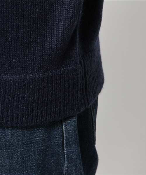 Lui's（ルイス）の「Lui's(ルイス) 求心柄ニット（ニット/セーター・メンズ・ブラック/ネイビー・MEDIUM/SMALL）」の7枚目の写真