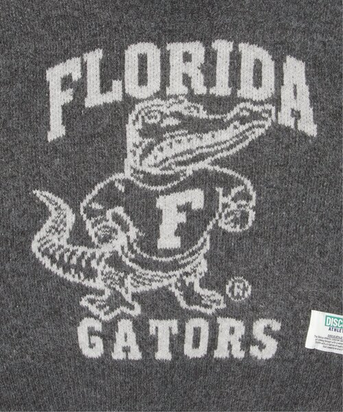 ニット セーター DISCUS×FLORIDA ダブルジャガードニット レディース DISCUS ATHLETIC ニット セーター DISCUS×FLORIDA ダブル