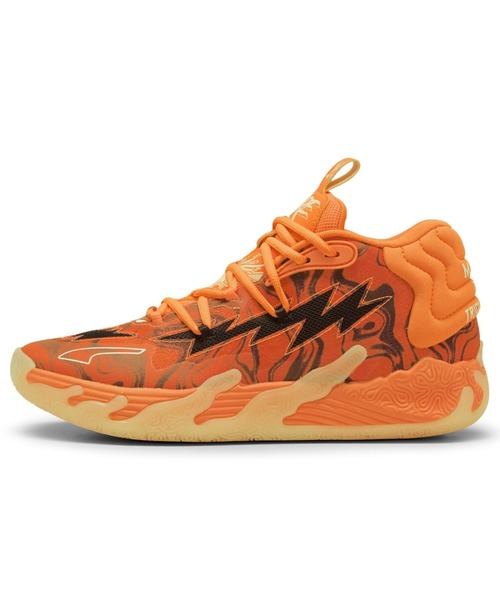PUMA(プーマ)の「PUMA MB.03 HALLOWEEN(PUMAMB.03 ハロウィン)(スニーカー・メンズ・オレンジ系・26cm/29cm/28.5cm/30cm)」の2枚目の写真