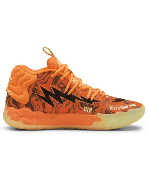 PUMA(プーマ)の「PUMA MB.03 HALLOWEEN(PUMAMB.03 ハロウィン)(スニーカー・メンズ・オレンジ系・26cm/29cm/28.5cm/30cm)」の3枚目の写真
