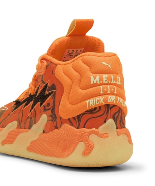PUMA(プーマ)の「PUMA MB.03 HALLOWEEN(PUMAMB.03 ハロウィン)(スニーカー・メンズ・オレンジ系・26cm/29cm/28.5cm/30cm)」の6枚目の写真