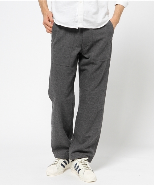 SHIPS（シップス）の「★★SA: コットン/ウール イージー ファティーグ パンツ（カーゴパンツ・メンズ・グレー/オリーブ/ネイビー・34/30/32/33/31）」の2枚目の写真