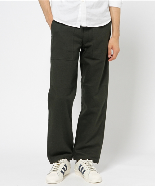 SHIPS（シップス）の「★★SA: コットン/ウール イージー ファティーグ パンツ（カーゴパンツ・メンズ・グレー/オリーブ/ネイビー・34/30/32/33/31）」の3枚目の写真