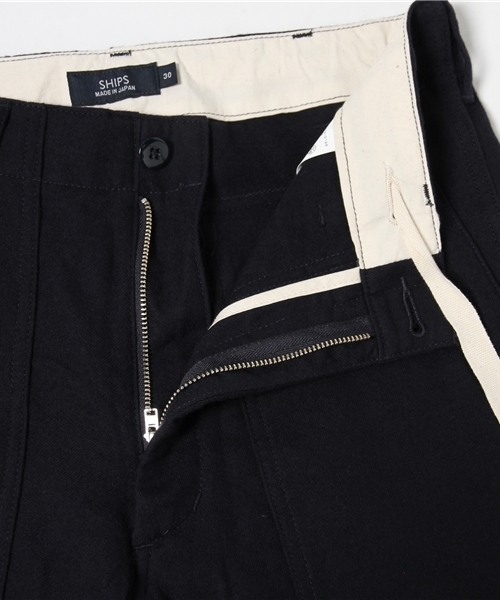 SHIPS（シップス）の「★★SA: コットン/ウール イージー ファティーグ パンツ（カーゴパンツ・メンズ・グレー/オリーブ/ネイビー・34/30/32/33/31）」の12枚目の写真