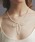 les bonbon�i���{���{���j�́u�yles bon bon�zbow pearl necklace BOB586�i�l�b�N���X�j�v�b�z���C�g