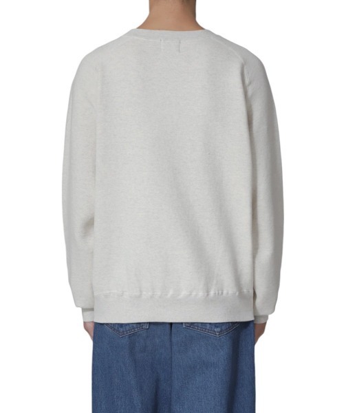 REMI RELIEF NAVY LABEL（レミレリーフネイビーレーベル）の「REMI RELIEF NAVY LABEL / レミレリーフ ネイビーレーベル：起毛裏毛クルー：RN27353274AK[STD]（スウェット・メンズ・オートミール/ヘザーグレー・M/S/L）」の18枚目の写真