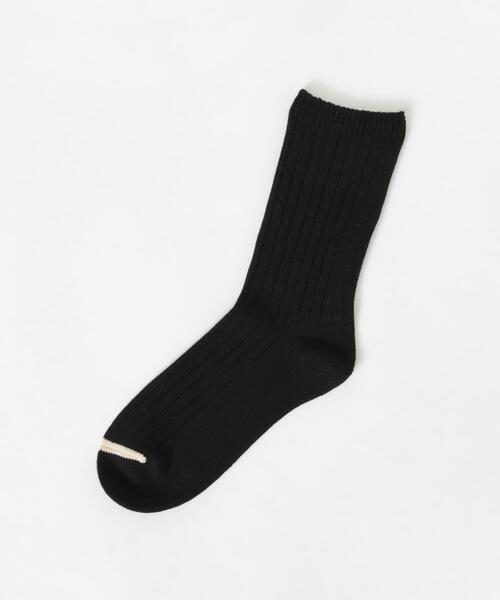 URBAN RESEARCH（アーバンリサーチ）の「『UR TECH』ワイドリブソックス（ソックス/靴下・レディース・ベージュ/オフホワイト/グレー/ブラック・22/24）」の7枚目の写真