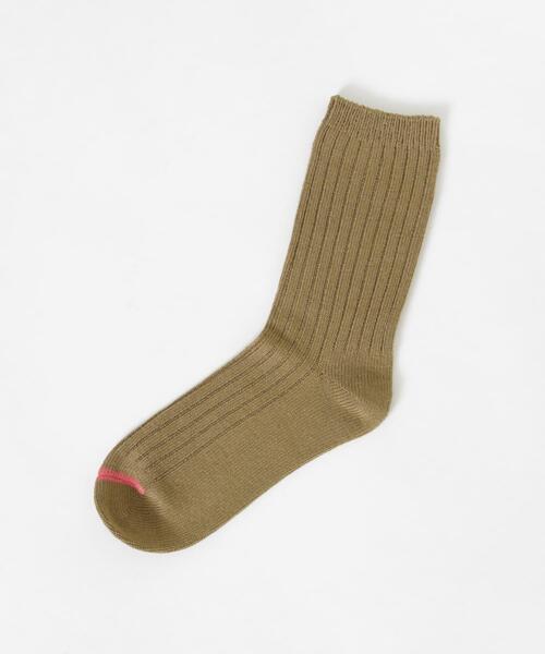 URBAN RESEARCH（アーバンリサーチ）の「『UR TECH』ワイドリブソックス（ソックス/靴下・レディース・ベージュ/オフホワイト/グレー/ブラック・22/24）」の14枚目の写真