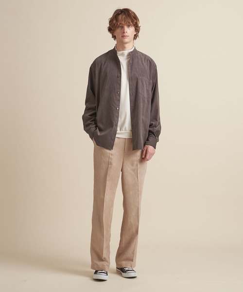 【マルチサイズ】コーデュロイ バンドカラーシャツ（シャツ/ブラウス）｜UNITED ARROWS（ユナイテッドアローズ）