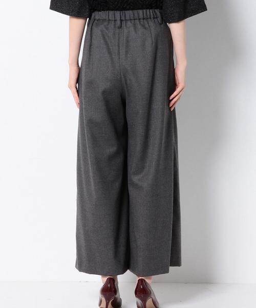 Another Edition（アナザーエディション）の「タックワイドパンツ/AE BC W WID PT（その他パンツ・レディース・ブラック/グレー/ライトグレー・MEDIUM/SMALL）」の10枚目の写真