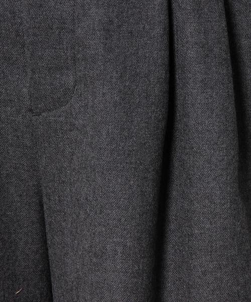 Another Edition（アナザーエディション）の「タックワイドパンツ/AE BC W WID PT（その他パンツ・レディース・ブラック/グレー/ライトグレー・MEDIUM/SMALL）」の6枚目の写真