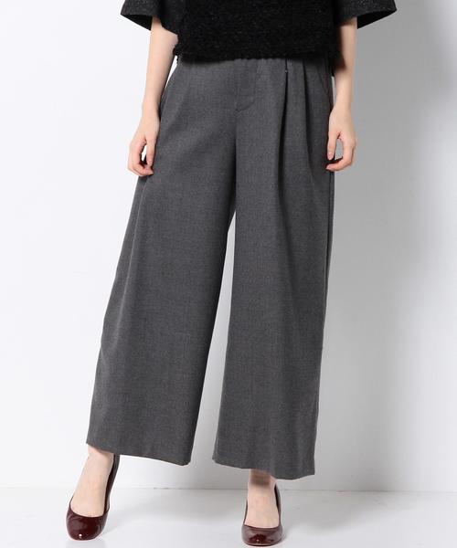 Another Edition（アナザーエディション）の「タックワイドパンツ/AE BC W WID PT（その他パンツ・レディース・ブラック/グレー/ライトグレー・MEDIUM/SMALL）」の19枚目の写真