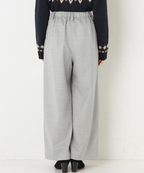 Another Edition（アナザーエディション）の「タックワイドパンツ/AE BC W WID PT（その他パンツ・レディース・ブラック/グレー/ライトグレー・MEDIUM/SMALL）」の17枚目の写真