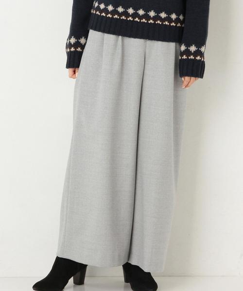 Another Edition（アナザーエディション）の「タックワイドパンツ/AE BC W WID PT（その他パンツ・レディース・ブラック/グレー/ライトグレー・MEDIUM/SMALL）」の13枚目の写真