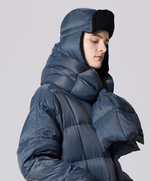 TAION（タイオン）】〈GOODS〉マウンテン ボリューム ダウンマフラー