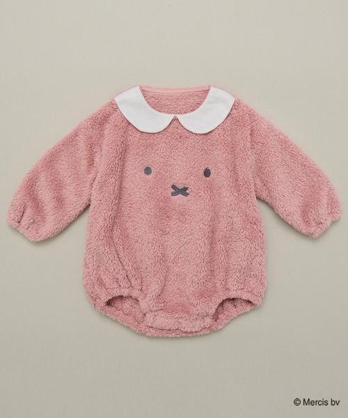 miffy/ミッフィー】ボアカバーオール（ロンパース）｜branshes