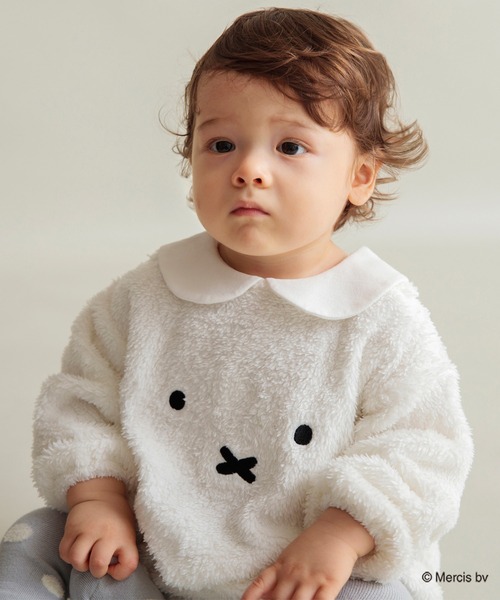 新品未使用　ジェラートピケ　miffy　ミッフィー　ロンパース　カバーオール Miffy ミッフィー 長袖 ロンパース カバーオール ベビー服 子供