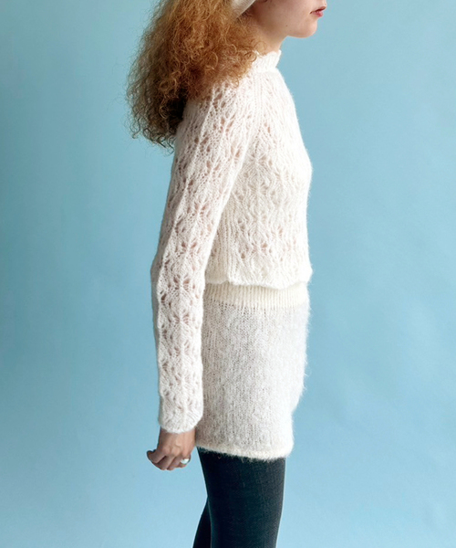 セール】【AYNI/アイニ】シアークロップドニット（ニット