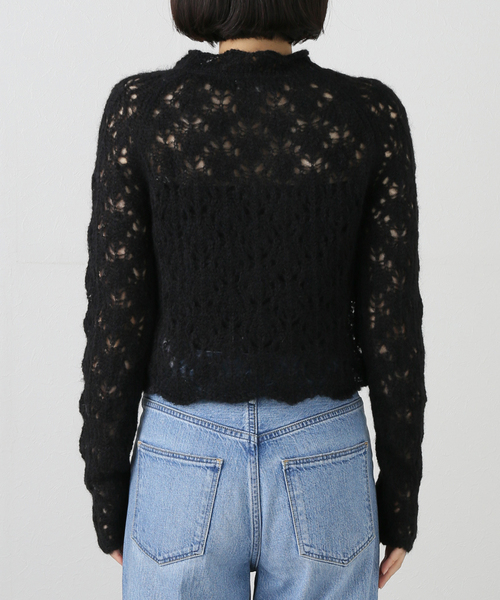 セール】【AYNI/アイニ】シアークロップドニット（ニット/セーター