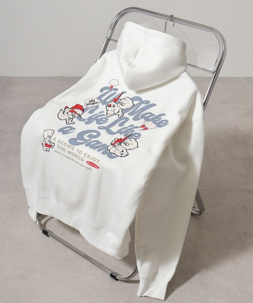 A.T,C in the attic homme クラウドジャックイラスト パーカー