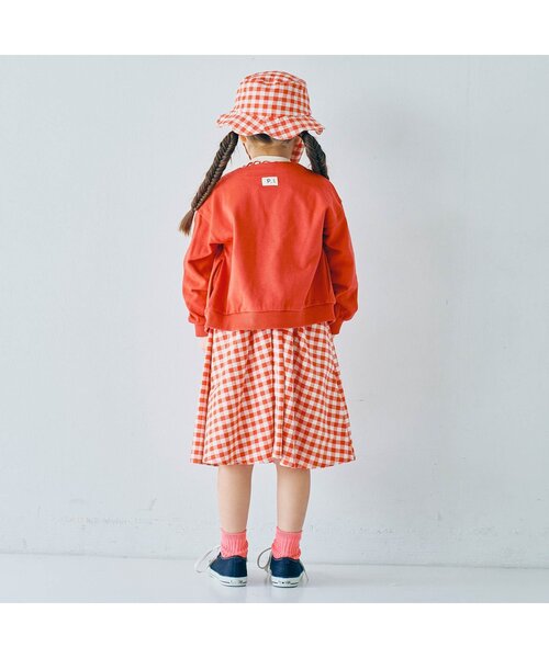 p.premier(ピードットプルミエ)の「【ジュニア対応】裏毛スナップボタンカーディガン(カーディガン/ボレロ・キッズ・グレー/オフホワイト/ブラック/レッド・80/90/100/110/120/130/140)」の15枚目の写真