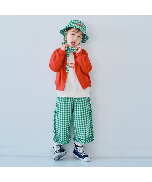 p.premier(ピードットプルミエ)の「【ジュニア対応】裏毛スナップボタンカーディガン(カーディガン/ボレロ・キッズ・グレー/オフホワイト/ブラック/レッド・80/90/100/110/120/130/140)」の17枚目の写真