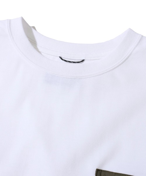 WILD THINGS(ワイルドシングス)の「【WILD THINGS/ワイルドシングス】 CAMP POCKET TEE / キャンプポケットTシャツ(Tシャツ/カットソー・メンズ・ブラック/ホワイト/サンドベージュ/ネイビー・MEDIUM/LARGE/X-LARGE)」の13枚目の写真