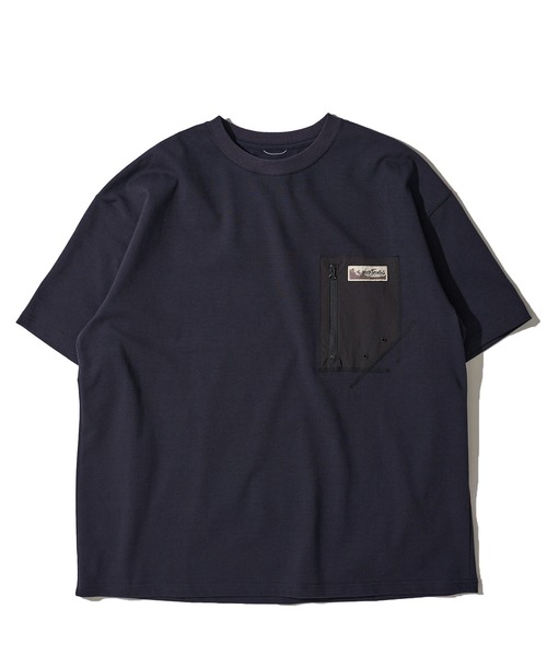 WILD THINGS(ワイルドシングス)の「【WILD THINGS/ワイルドシングス】 CAMP POCKET TEE / キャンプポケットTシャツ(Tシャツ/カットソー・メンズ・ブラック/ホワイト/サンドベージュ/ネイビー・MEDIUM/LARGE/X-LARGE)」の11枚目の写真