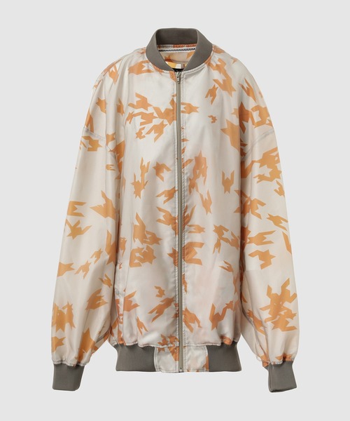 ANREALAGE（アンリアレイジ）の「WIND MA-1(WIND BLOW TEXTILE)（MA-1・メンズ・ベージュ/カーキ/ブラック・38/48）」の3枚目の写真