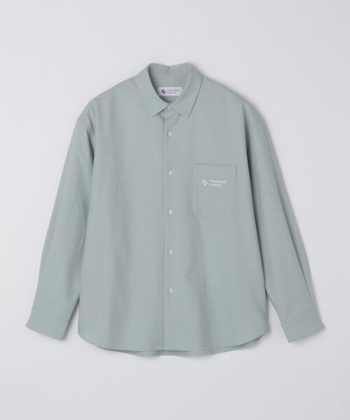 City Ambient Products(シティアンビエントプロダクツ)の「City Ambient Products: レギュラーカラー ツイル オーバー シャツ(シャツ/ブラウス・メンズ・ライトグリーン/カーキ/ブラック/ダークグレー・SMALL/LARGE/MEDIUM)」の20枚目の写真