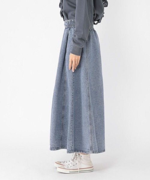 studio CLIP（スタディオクリップ）の「【ONKUL掲載商品】パッチワークデニムスカート[プチ・プラスサイズあり]《CLIP denim》（デニムスカート・レディース・ブルー系その他/ライトブルー・FREE/ﾌﾘｰ(L)/PF）」の18枚目の写真