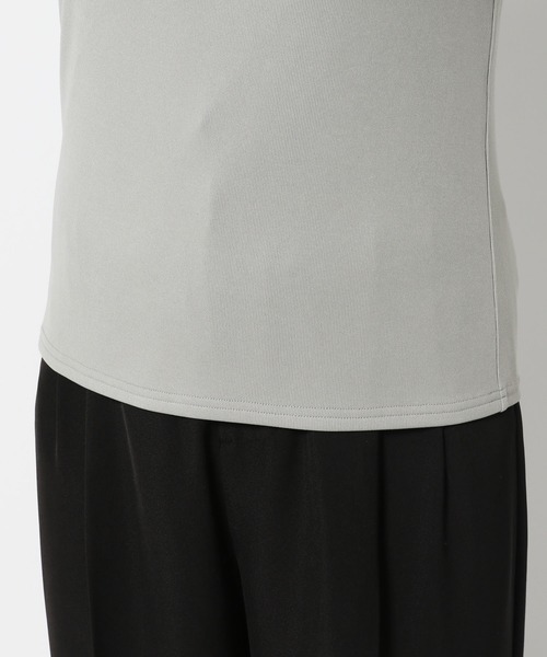 mysty woman（ミスティウーマン）の「アシメレイヤードインナープルオーバー  315535（Tシャツ/カットソー・レディース・オフホワイト/グレー/ブラック・FREE）」の5枚目の写真