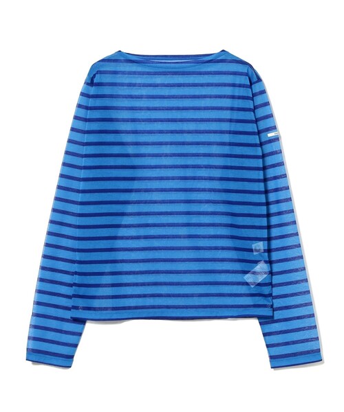 ORCIVAL - Ray beams Orcival ボーダー　カットソー Ray BEAMS（レイビームス）の「ORCIVAL / シースルー ボーダー T