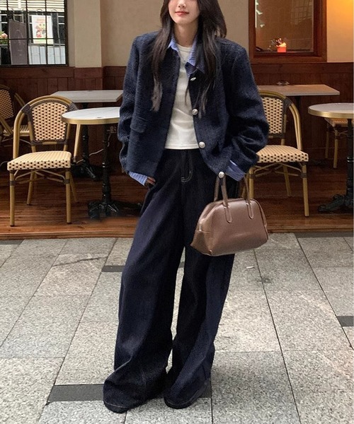 MAISON DE THERESE(メゾン ド テレーズ)の「ジャケット(テーラードジャケット・レディース・ブラック・XL/L/M/S)」の14枚目の写真