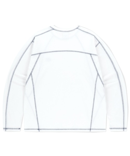 mahagrid/マハグリッド』 ECLIPSE LOGO STITCH LS TEE