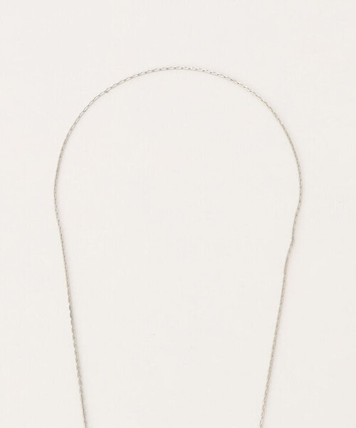 K.T KIYOKO TAKASE(キヨコタカセ)の「オーバルパーツスライド ネックレス(ネックレス・レディース・シルバー・FREE)」の5枚目の写真