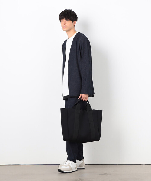 COMME CA ISM(コムサイズム)の「【セットアップ対応】デニムライクジャージー ノーカラージャケット(ノーカラージャケット・メンズ・ブラック/ネイビー・SMALL/MEDIUM/LARGE)」の9枚目の写真