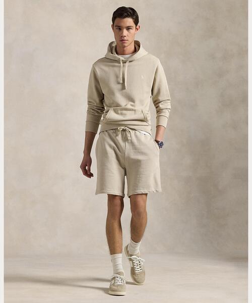 POLO RALPH LAUREN(ポロ ラルフ ローレン)の「6.5インチ ループバック フリース ショートパンツ(その他パンツ・メンズ・グレー系・S/M/L/XS/XXL/XL)」の1枚目の写真