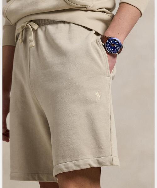 POLO RALPH LAUREN(ポロ ラルフ ローレン)の「6.5インチ ループバック フリース ショートパンツ(その他パンツ・メンズ・グレー系・S/M/L/XS/XXL/XL)」の4枚目の写真