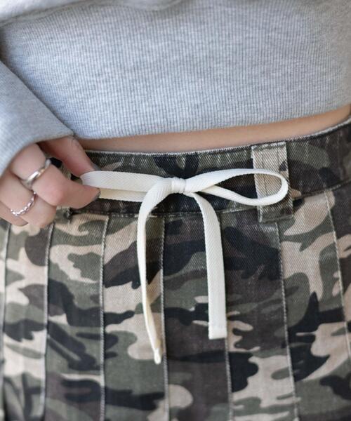 WEGO（ウィゴー）の「WEGO/【25年春夏新作】ウエストドロストプリーツスカート（スカート・レディース・その他1・FREE）」の14枚目の写真