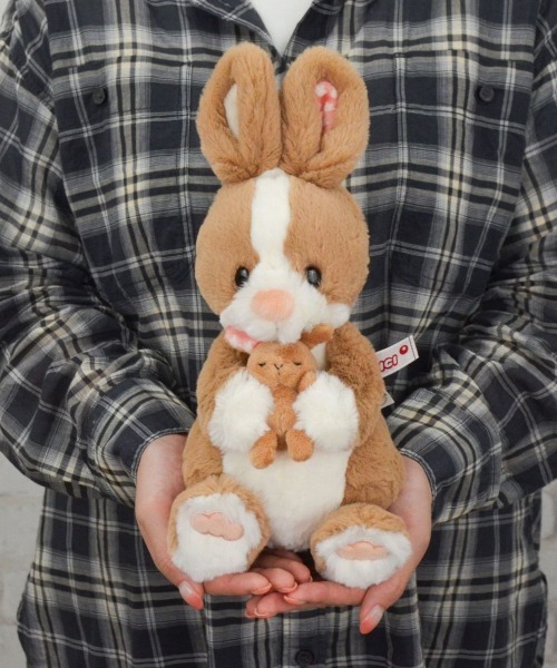 NICI/Meadow Friends2025 ラビット サラ オヤコ ぬいぐるみ 25cm