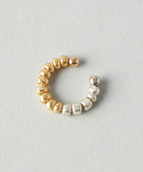 CITEN(シテン)の「<CITEN>メタルビーズイヤーカフ(イヤーカフ・レディース・シルバー/その他1・FREE)」の2枚目の写真