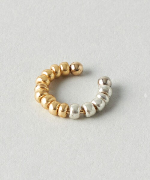 CITEN(シテン)の「<CITEN>メタルビーズイヤーカフ(イヤーカフ・レディース・シルバー/その他1・FREE)」の6枚目の写真