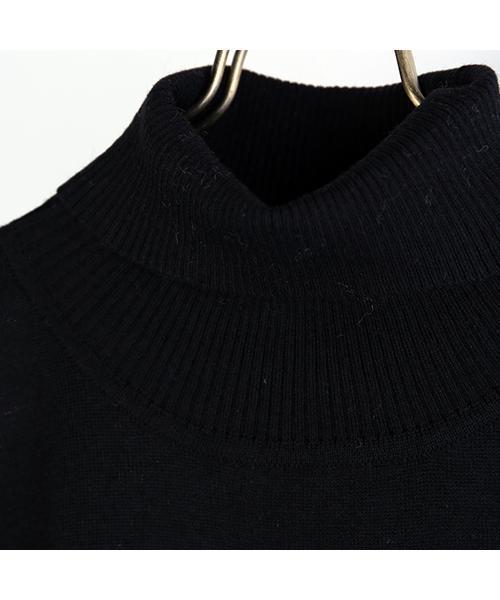 FREAK'S STORE（フリークスストア）の「ハイゲージタートルチュニック（ニット/セーター・レディース・ブラック/オフホワイト/グレー・ﾌﾘ-）」の22枚目の写真