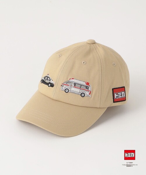 green label relaxing（グリーンレーベルリラクシング）の「【別注】＜TOMICA＞キャップ / CAP / キッズ（キャップ・キッズ・ダークグレー/ベージュ/ネイビー・FREE(53-55cm)）」の3枚目の写真